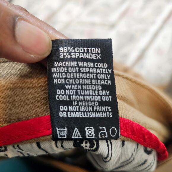 Frost Originals Khaki Distressed Jeans Size 46x32 - Picture 6 of 6